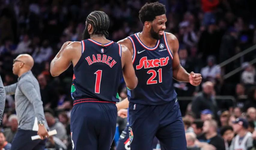 The Embiid-Harden combo failed to produce a title in Philadelphia